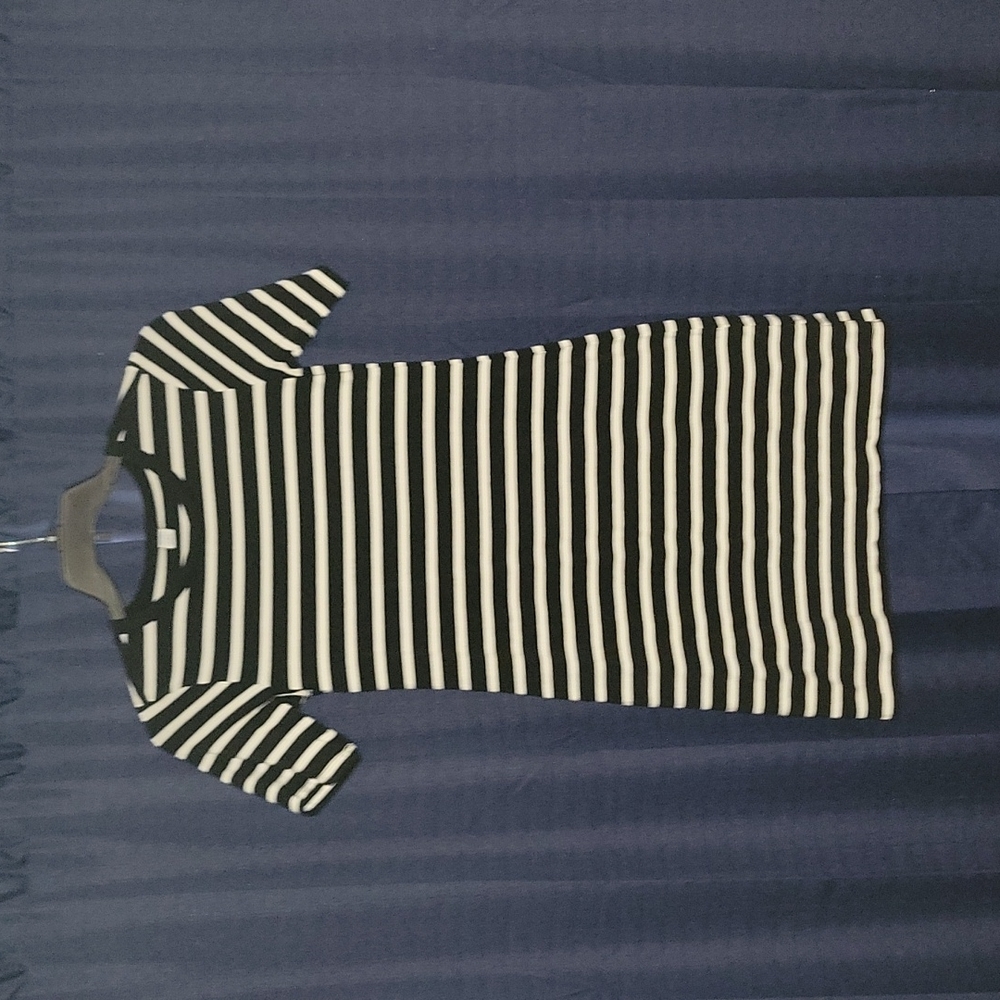 Black and White T Shirt Dress
